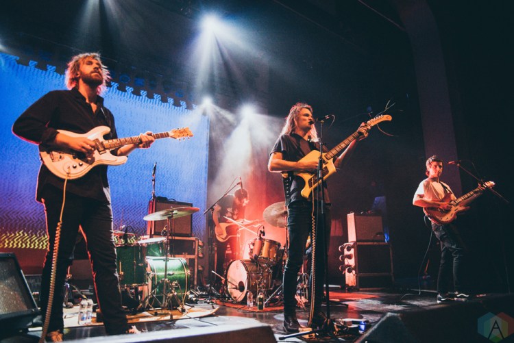 King Gizzard & the Lizard Wizard performs at the Danforth Music Hall in Toronto on April 5, 2017. (Photo: Janine Van Oostrom/Aesthetic Magazine)