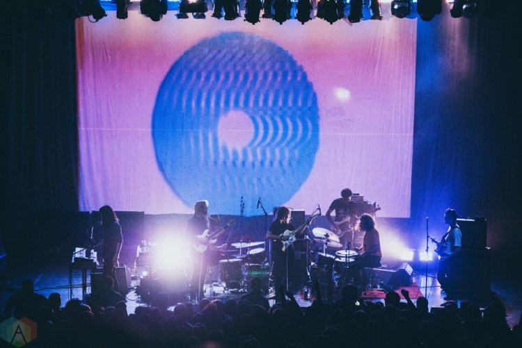 King Gizzard & the Lizard Wizard performs at the Danforth Music Hall in Toronto on April 5, 2017. (Photo: Janine Van Oostrom/Aesthetic Magazine)