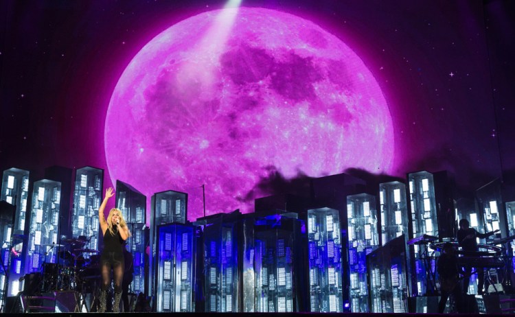 Lady Gaga performs at the Coachella Music Festival in Indio, California on April 15, 2017. (Photo: Erik Voake)