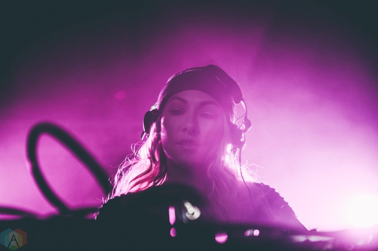 Lauren Lane performs at Snowbombing Canada at Sun Peaks Resort in Sun Peaks, British Columbia on April 6, 2017. (Photo: Timothy Nguyen/Aesthetic Magazine)