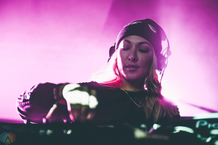 Lauren Lane performs at Snowbombing Canada at Sun Peaks Resort in Sun Peaks, British Columbia on April 6, 2017. (Photo: Timothy Nguyen/Aesthetic Magazine)