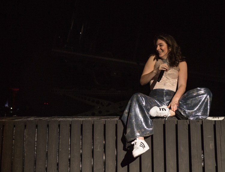 Lorde performs at the Coachella Music Festival in Indio, California on April 16, 2017. (Photo: Roger Ho)