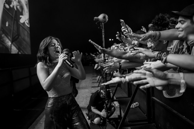 Lorde performs at the Coachella Music Festival in Indio, California on April 16, 2017. (Photo: Roger Ho)