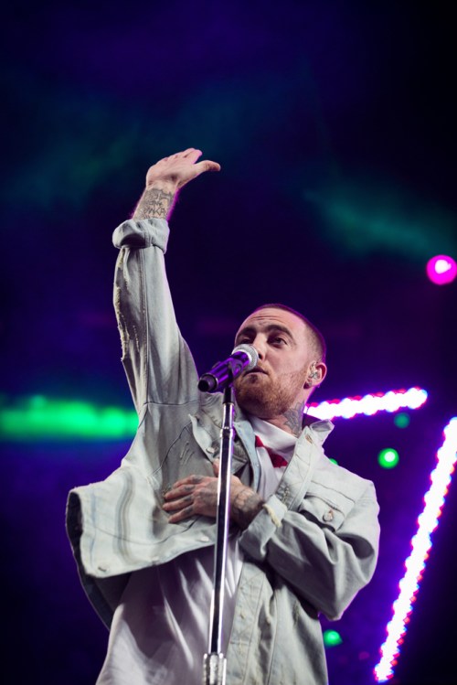 Mac Miller performs at the Coachella Music Festival in Indio, California on April 14, 2017. (Photo: Greg Noire)