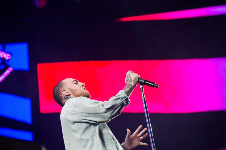 Mac Miller performs at the Coachella Music Festival in Indio, California on April 14, 2017. (Photo: Greg Noire)