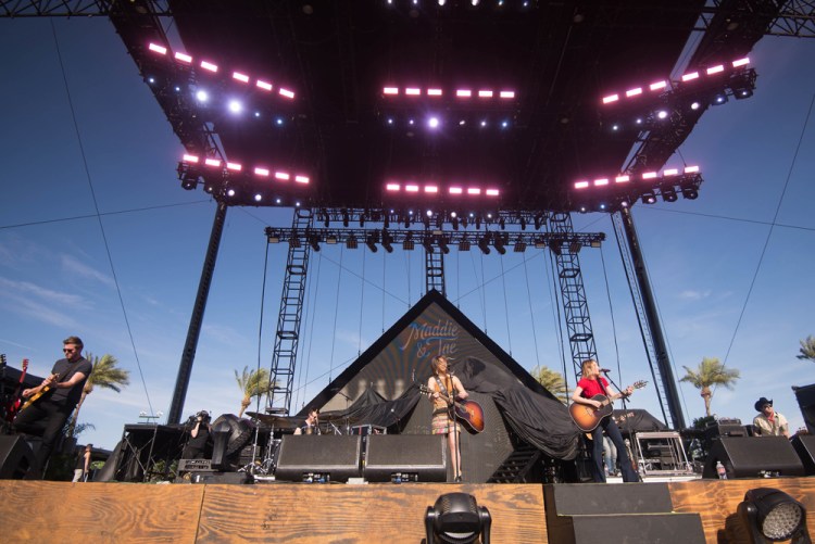 Maddie And Tae performs at Stagecoach Festival at the Empire Polo Club in Indio, California on April 28, 2017. (Photo: Chris Miller)