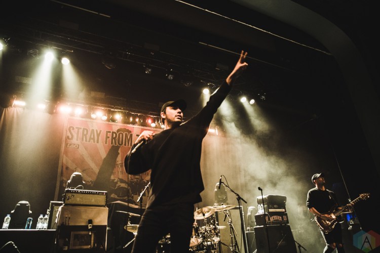 Make Them Suffer performs at the Danforth Music Hall in Toronto on April 6, 2017. (Photo: Kelsey Giesbrecht/Aesthetic Magazine)