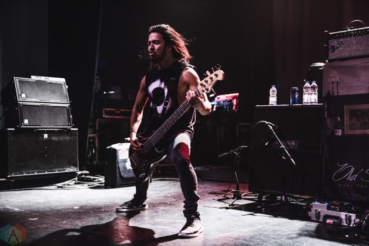 Make Them Suffer performs at the Danforth Music Hall in Toronto on April 6, 2017. (Photo: Kelsey Giesbrecht/Aesthetic Magazine)