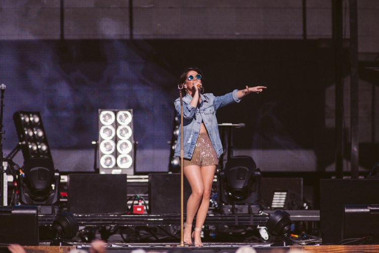 Maren Morris performs at Stagecoach Festival at the Empire Polo Club in Indio, California on April 29, 2017. (Photo: Mitch Brown)