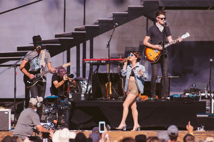 Maren Morris performs at Stagecoach Festival at the Empire Polo Club in Indio, California on April 29, 2017. (Photo: Mitch Brown)