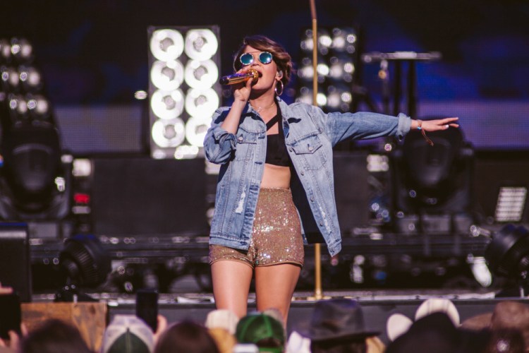 Maren Morris performs at Stagecoach Festival at the Empire Polo Club in Indio, California on April 29, 2017. (Photo: Mitch Brown)