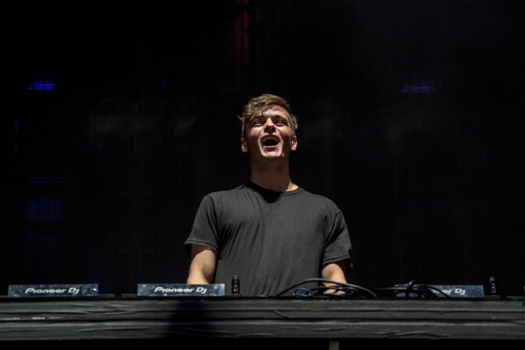 Martin Garrix performs at the Coachella Music Festival in Indio, California on April 15, 2017. (Photo: Roger Ho)
