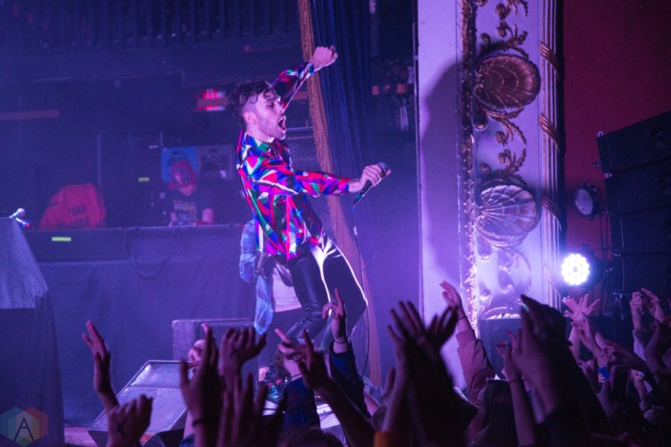 Max performs at the Opera House in Toronto on April 25, 2017. (Photo: Morgan Hotston/Aesthetic Magazine)