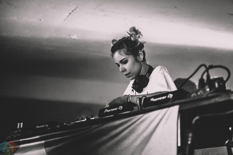 Mija performs at Snowbombing Canada at Sun Peaks Resort in Sun Peaks, British Columbia on April 8, 2017. (Photo: Timothy Nguyen/Aesthetic Magazine)