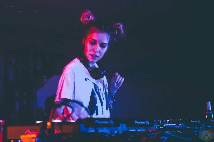 Mija performs at Snowbombing Canada at Sun Peaks Resort in Sun Peaks, British Columbia on April 8, 2017. (Photo: Timothy Nguyen/Aesthetic Magazine)