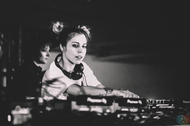 Mija performs at Snowbombing Canada at Sun Peaks Resort in Sun Peaks, British Columbia on April 8, 2017. (Photo: Timothy Nguyen/Aesthetic Magazine)