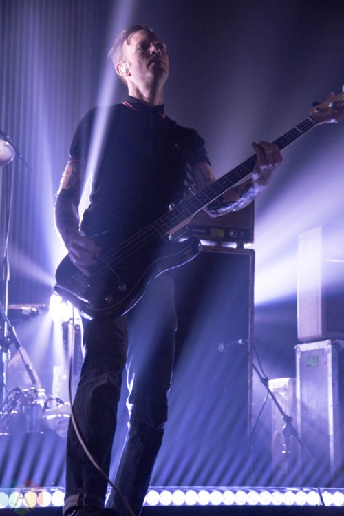 Minus The Bear performs at the Opera House in Toronto on March 31, 2017. (Photo: Sarah McNeil/Aesthetic Magazine)