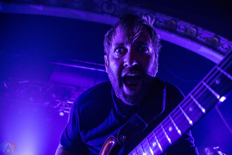 Minus The Bear performs at the Opera House in Toronto on March 31, 2017. (Photo: Sarah McNeil/Aesthetic Magazine)