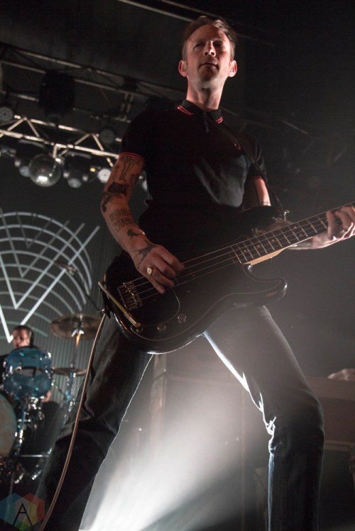 Minus The Bear performs at the Opera House in Toronto on March 31, 2017. (Photo: Sarah McNeil/Aesthetic Magazine)