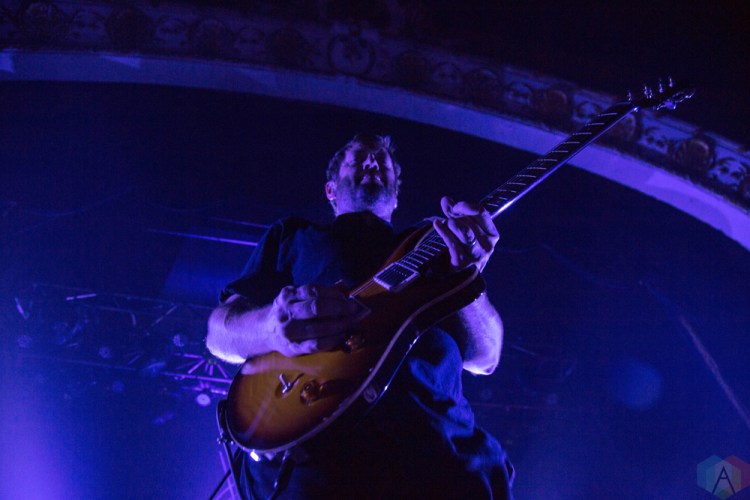 Minus The Bear performs at the Opera House in Toronto on March 31, 2017. (Photo: Sarah McNeil/Aesthetic Magazine)