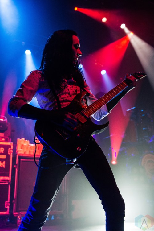 Motionless In White performs at the Danforth Music Hall in Toronto on April 16, 2017. (Photo: Tyler Roberts/Aesthetic Magazine)