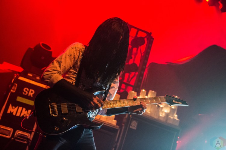 Motionless In White performs at the Danforth Music Hall in Toronto on April 16, 2017. (Photo: Tyler Roberts/Aesthetic Magazine)