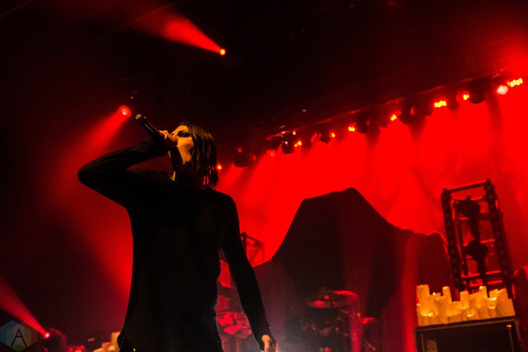 Motionless In White performs at the Danforth Music Hall in Toronto on April 16, 2017. (Photo: Tyler Roberts/Aesthetic Magazine)
