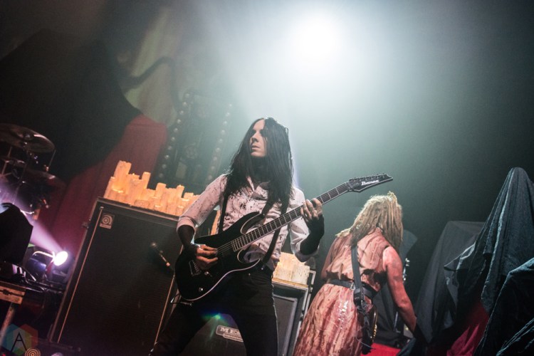 Motionless In White performs at the Danforth Music Hall in Toronto on April 16, 2017. (Photo: Tyler Roberts/Aesthetic Magazine)