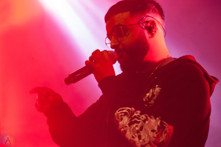 Nav performs at the Mod Club in Toronto on April 6, 2017. (Photo: Shahnoor Ijaz/Aesthetic Magazine)