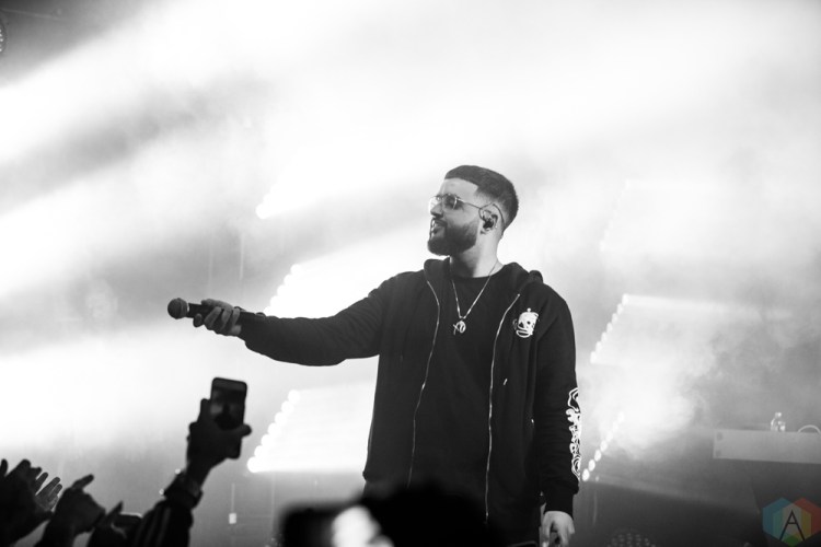 Nav performs at the Mod Club in Toronto on April 6, 2017. (Photo: Shahnoor Ijaz/Aesthetic Magazine)