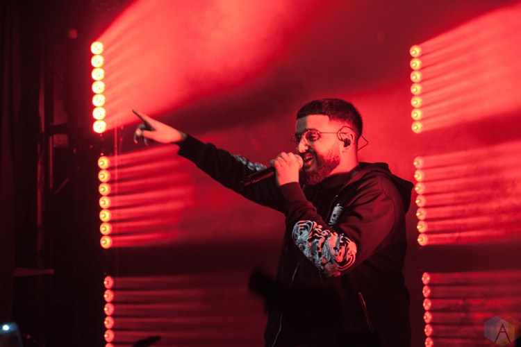 Nav performs at the Mod Club in Toronto on April 6, 2017. (Photo: Shahnoor Ijaz/Aesthetic Magazine)