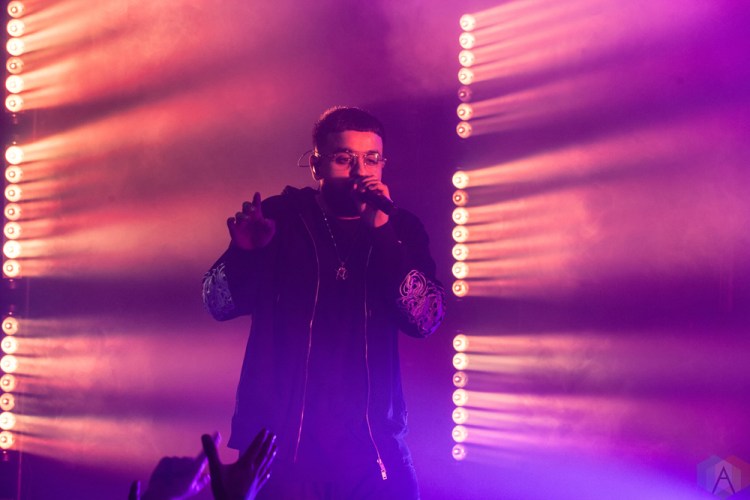 Nav performs at the Mod Club in Toronto on April 6, 2017. (Photo: Shahnoor Ijaz/Aesthetic Magazine)