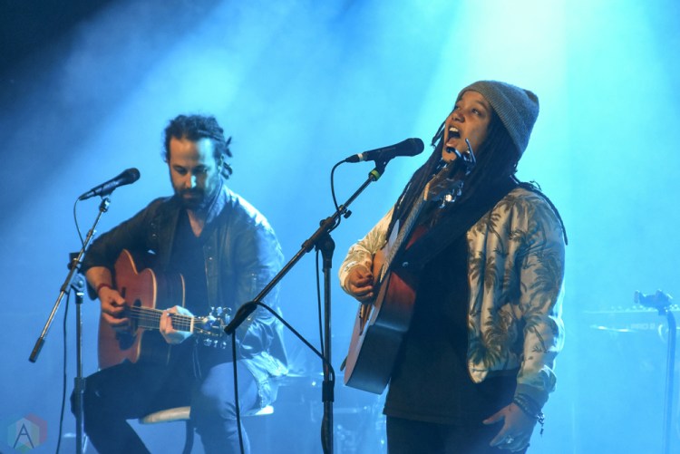 Nefe performs at the Mod Club in Toronto on April 5, 2017. (Photo: Jaime Espinoza/Aesthetic Magazine)