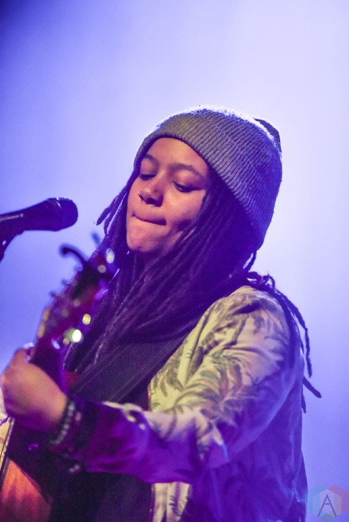 Nefe performs at the Mod Club in Toronto on April 5, 2017. (Photo: Jaime Espinoza/Aesthetic Magazine)