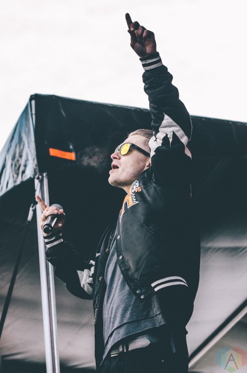 Netsky performs at Snowbombing Canada at Sun Peaks Resort in Sun Peaks, British Columbia on April 8, 2017. (Photo: Timothy Nguyen/Aesthetic Magazine)
