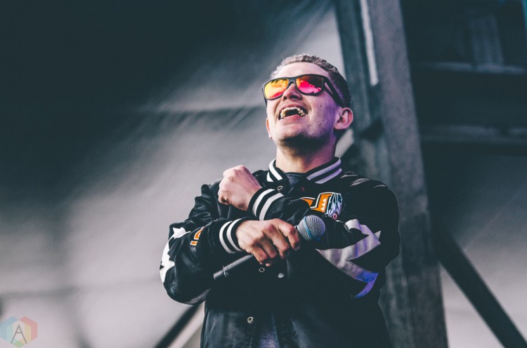 Netsky performs at Snowbombing Canada at Sun Peaks Resort in Sun Peaks, British Columbia on April 8, 2017. (Photo: Timothy Nguyen/Aesthetic Magazine)