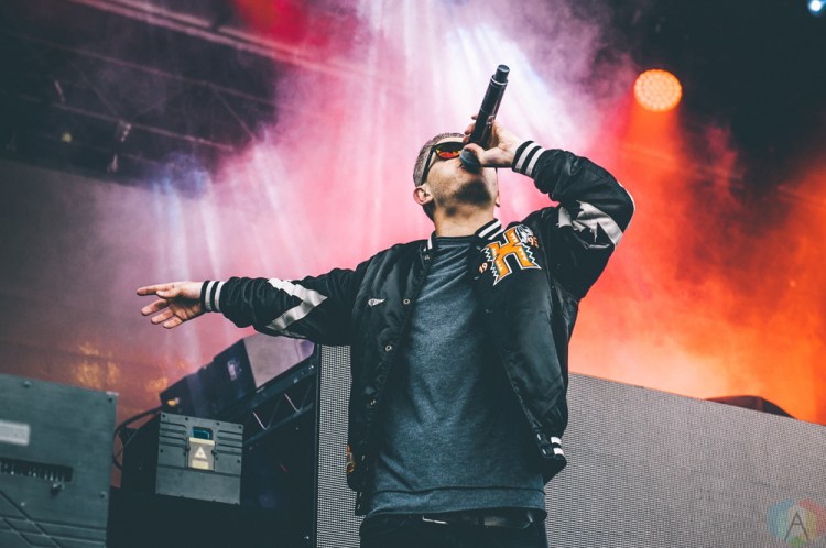 Netsky performs at Snowbombing Canada at Sun Peaks Resort in Sun Peaks, British Columbia on April 8, 2017. (Photo: Timothy Nguyen/Aesthetic Magazine)