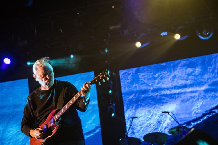 New Order performs at the Coachella Music Festival in Indio, California on April 16, 2017. (Photo: Roger Ho)