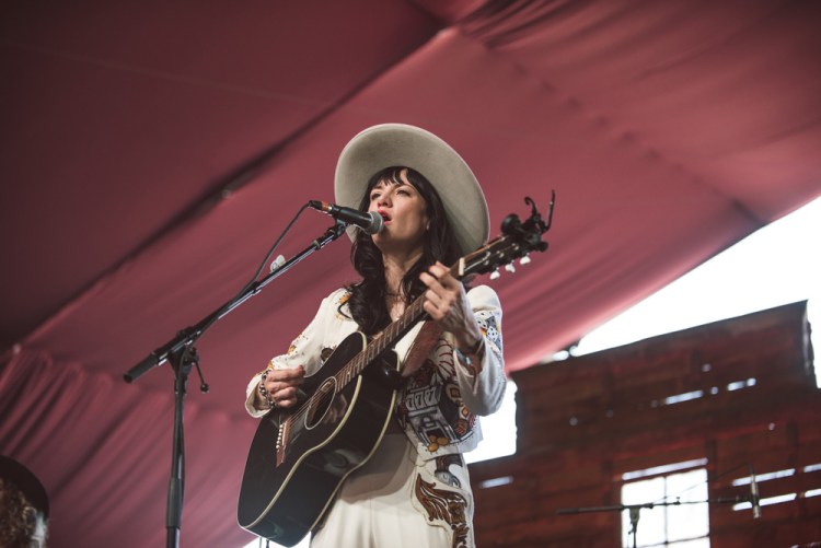 Nikki Lane performs at Stagecoach Festival at the Empire Polo Club in Indio, California on April 29, 2017. (Photo: Michael Drummond)