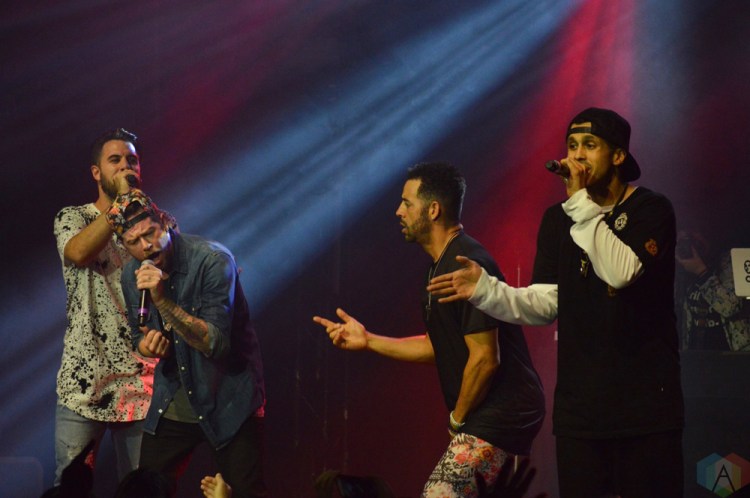 O-Town performs at the Mod Club in Toronto on April 25, 2017. (Photo: Justin Roth/Aesthetic Magazine)