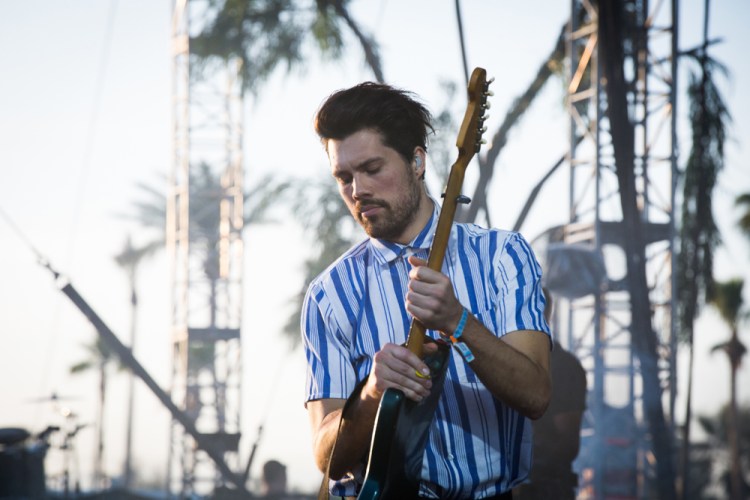 Oh Wonder performs at the Coachella Music Festival in Indio, California on April 14, 2017. (Photo: Brian Willette)