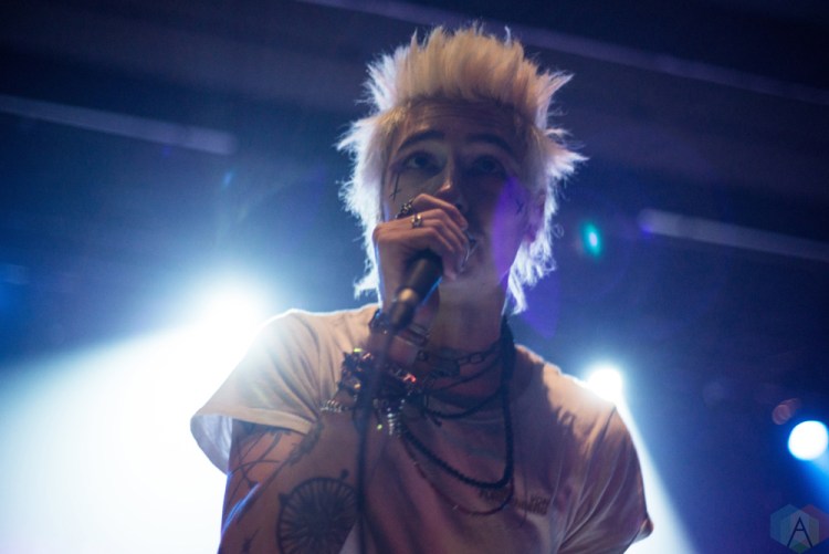 Palaye Royale performs at the Danforth Music Hall in Toronto on April 19, 2017. (Photo: Morgan Hotston/Aesthetic Magazine)