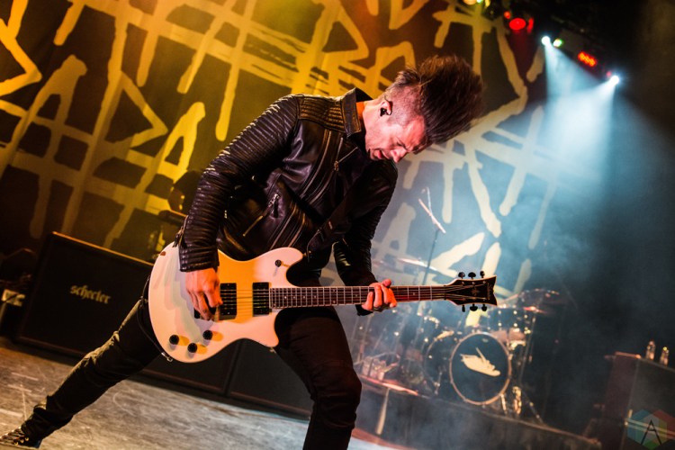 Papa Roach performs at the Danforth Music Hall in Toronto on April 18, 2017. (Photo: Tyler Roberts/Aesthetic Magazine)