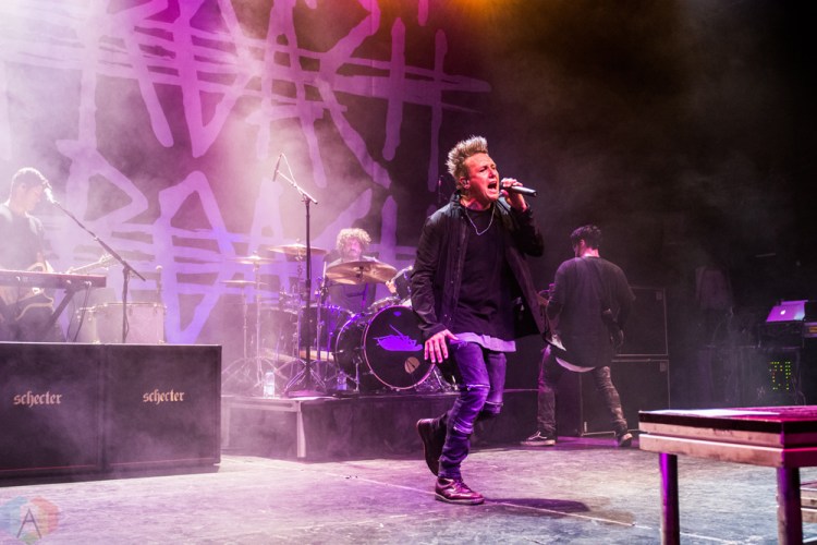 Papa Roach performs at the Danforth Music Hall in Toronto on April 18, 2017. (Photo: Tyler Roberts/Aesthetic Magazine)