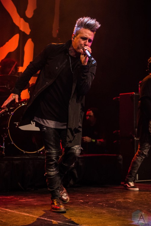 Papa Roach performs at the Danforth Music Hall in Toronto on April 18, 2017. (Photo: Tyler Roberts/Aesthetic Magazine)