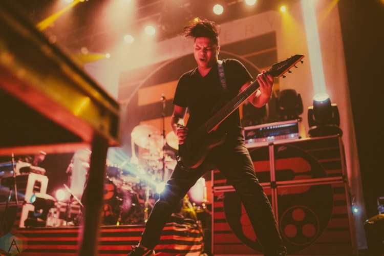 Periphery performs at the Opera House in Toronto on April 5, 2017. (Photo: Alexander Lam/Aesthetic Magazine)