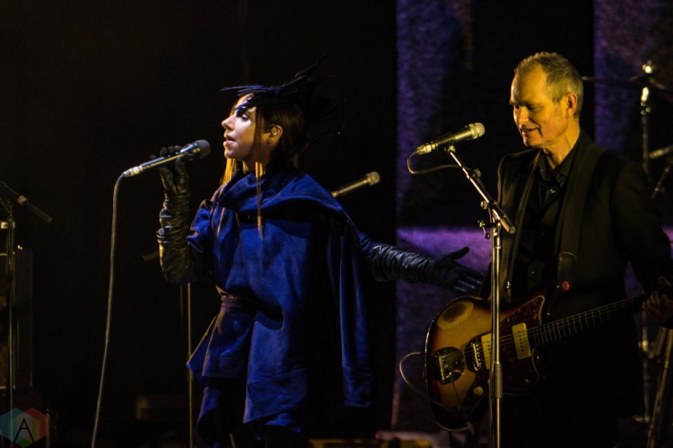 PJ Harvey performs at Massey Hall in Toronto on April 13, 2017. (Photo: Lisa Mark/Aesthetic Magazine)