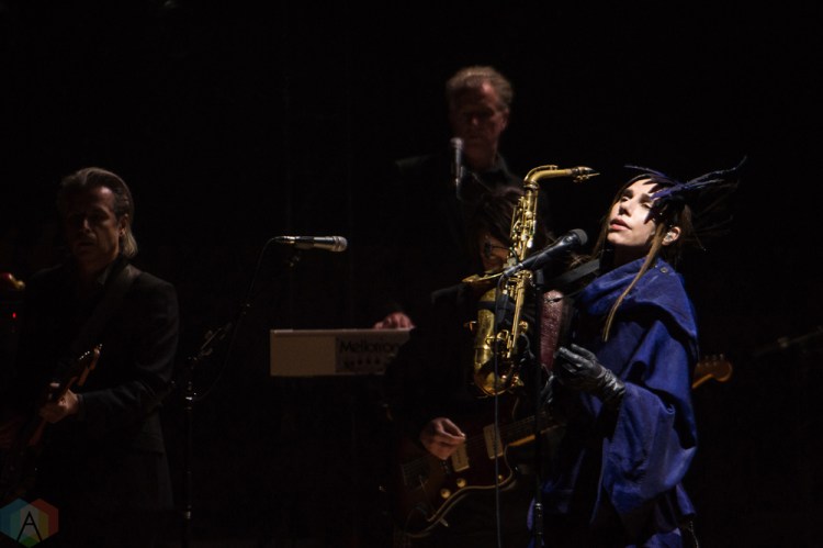 PJ Harvey performs at Massey Hall in Toronto on April 13, 2017. (Photo: Lisa Mark/Aesthetic Magazine)