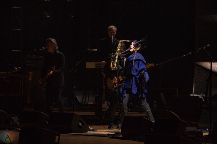 PJ Harvey performs at Massey Hall in Toronto on April 13, 2017. (Photo: Lisa Mark/Aesthetic Magazine)