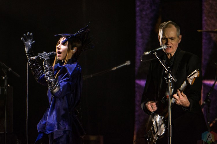 PJ Harvey performs at Massey Hall in Toronto on April 13, 2017. (Photo: Lisa Mark/Aesthetic Magazine)